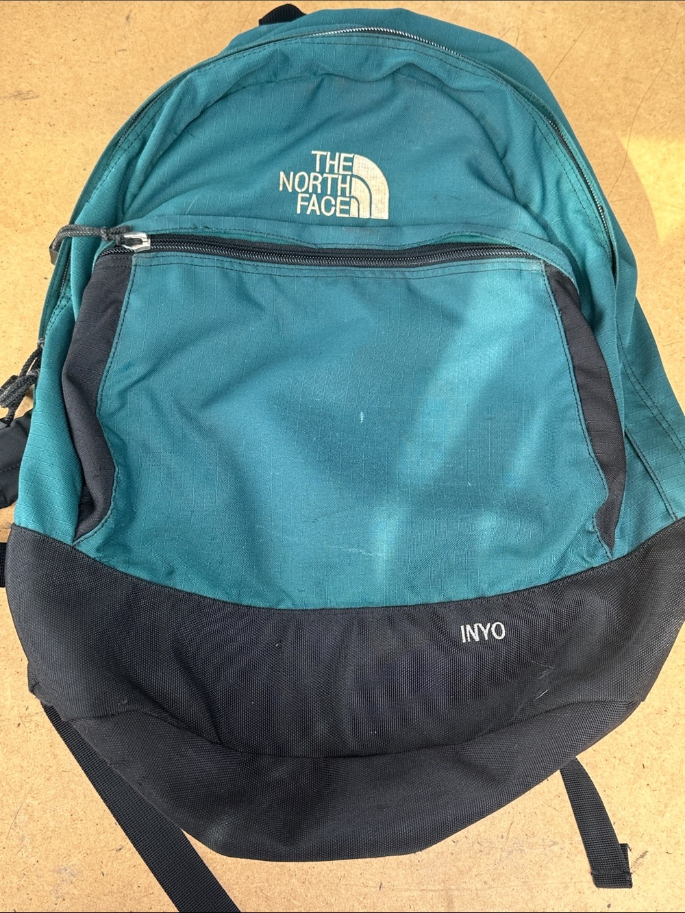 The North Face Teal and Black Inyo Daypack